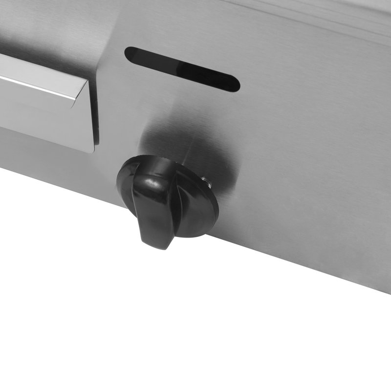 JOYDING Commercial Gas Griddle Countertop NonStick Flat Grill